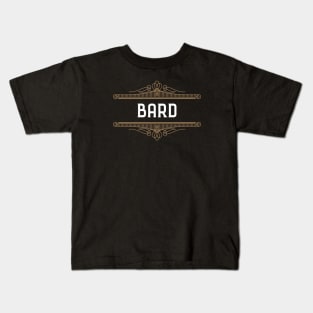 Bard Character Class Roleplaying Addict - Tabletop RPG Vault Kids T-Shirt